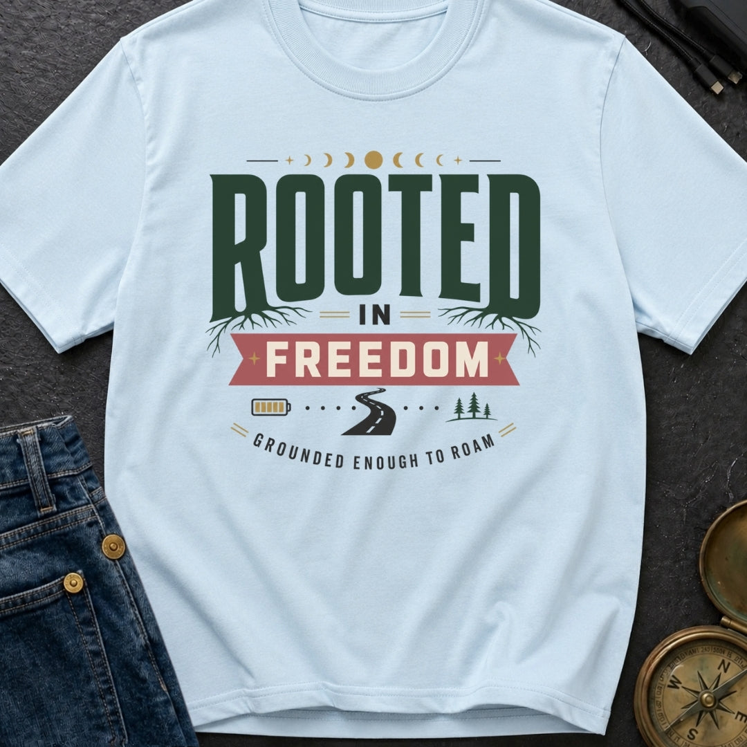 Grounded To Roam - T-Shirt