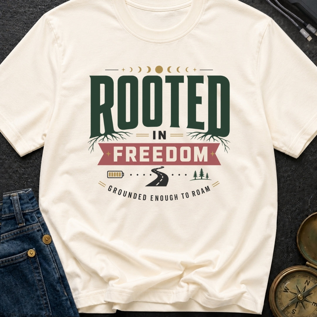 Grounded To Roam - T-Shirt