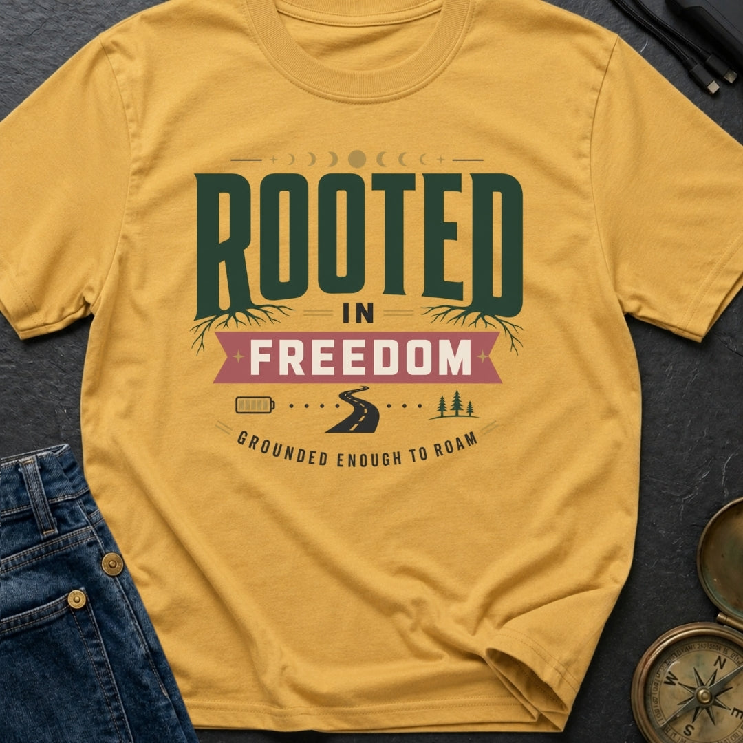 Grounded To Roam - T-Shirt