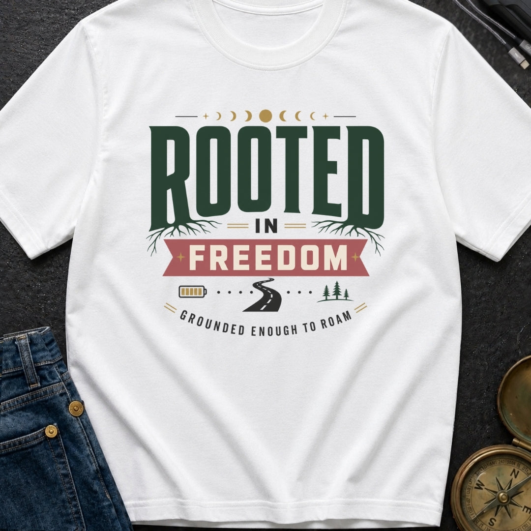 Grounded To Roam - T-Shirt