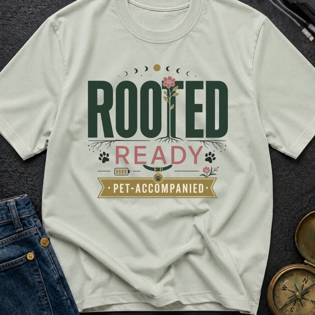 Rooted Ready Pet Accompanied - T-Shirt