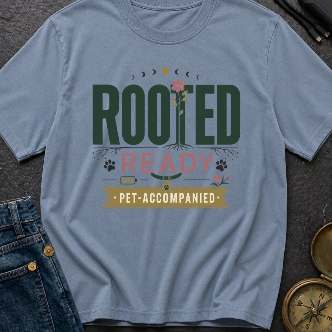 Rooted Ready Pet Accompanied - T-Shirt