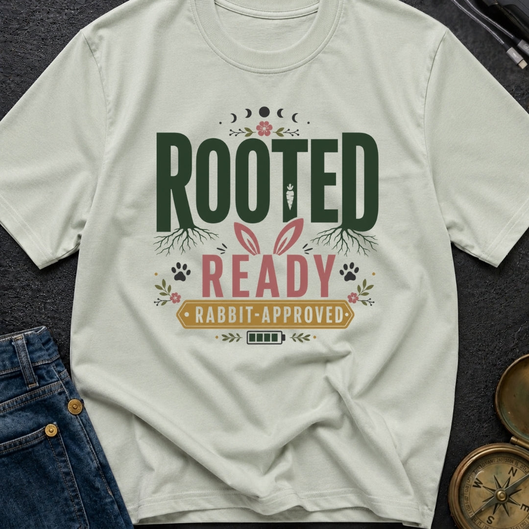 Rooted Ready Rabbit Approved - T-Shirt