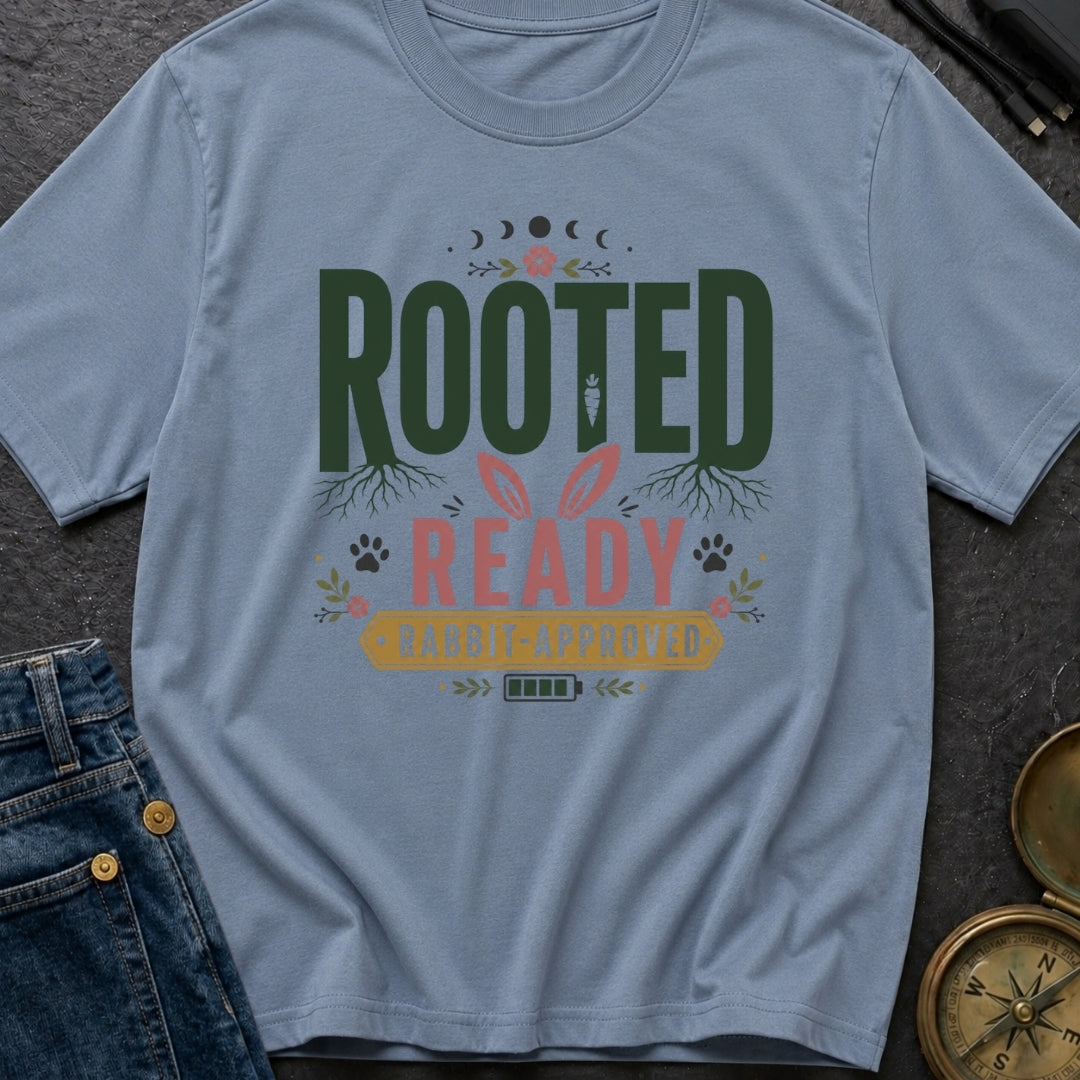 Rooted Ready Rabbit Approved - T-Shirt