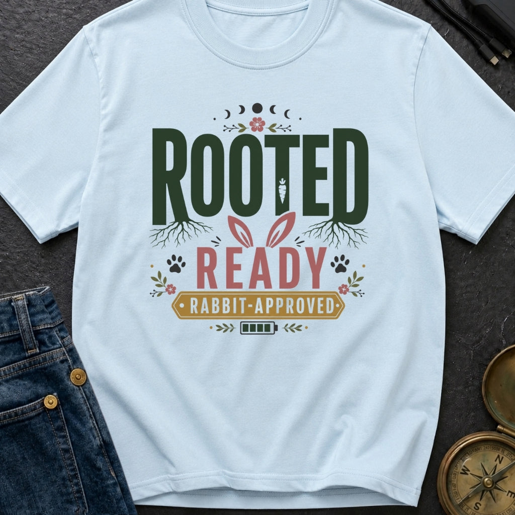 Rooted Ready Rabbit Approved - T-Shirt