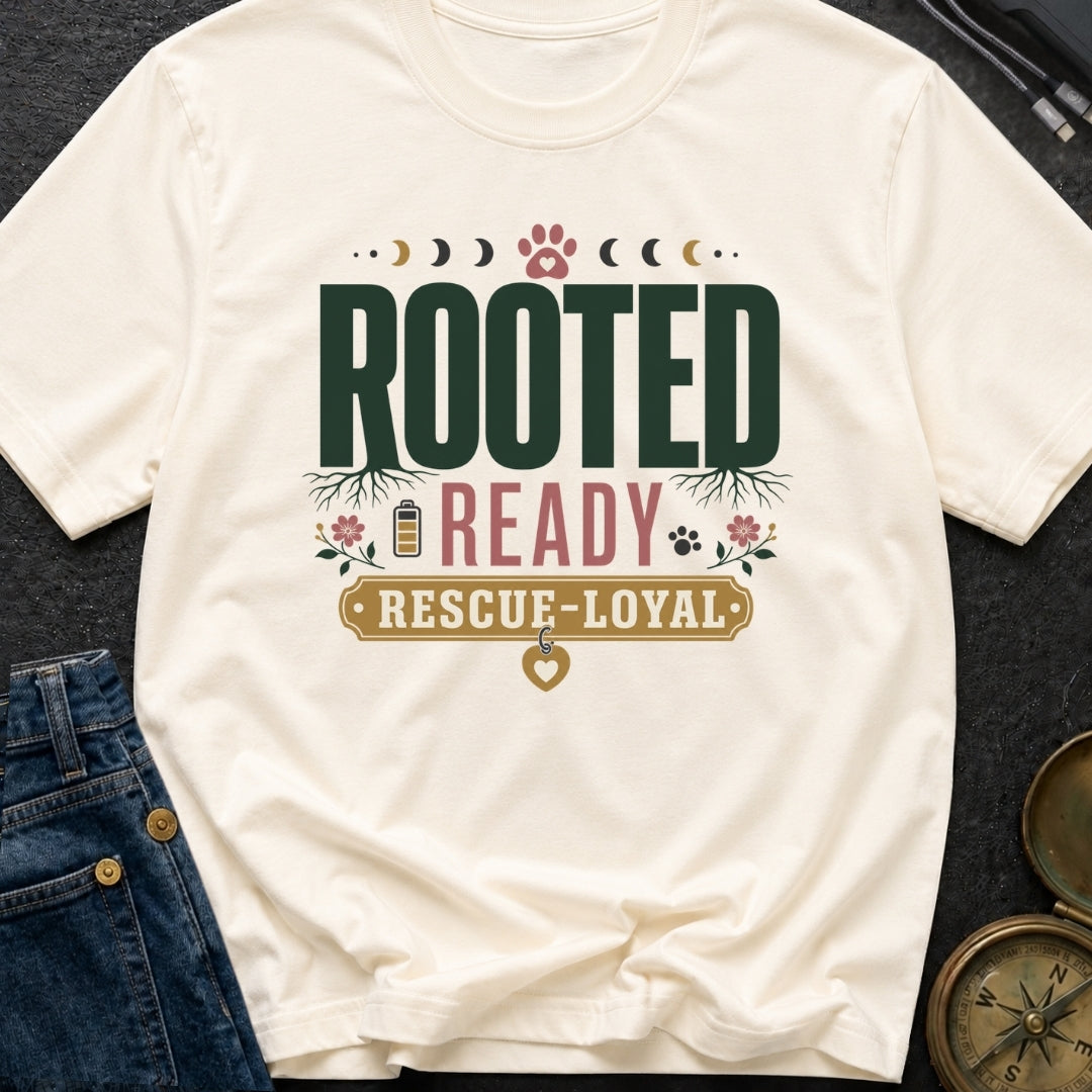 Rooted Ready Rescue Loyal - T-Shirt