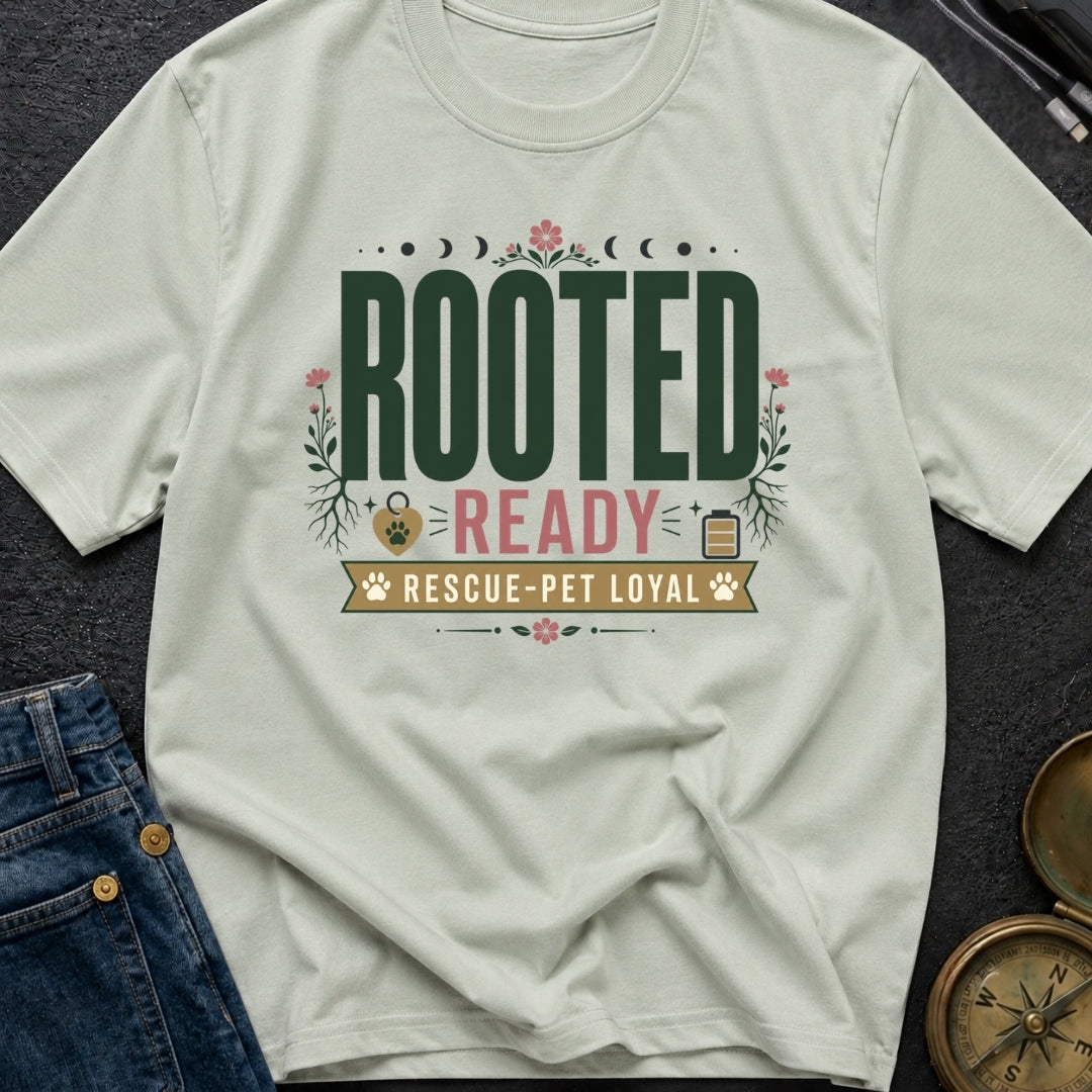 Rooted Ready Rescue Pet Loyal - T-Shirt