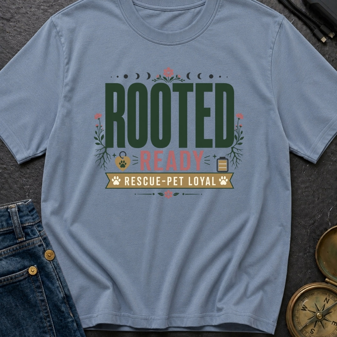 Rooted Ready Rescue Pet Loyal - T-Shirt