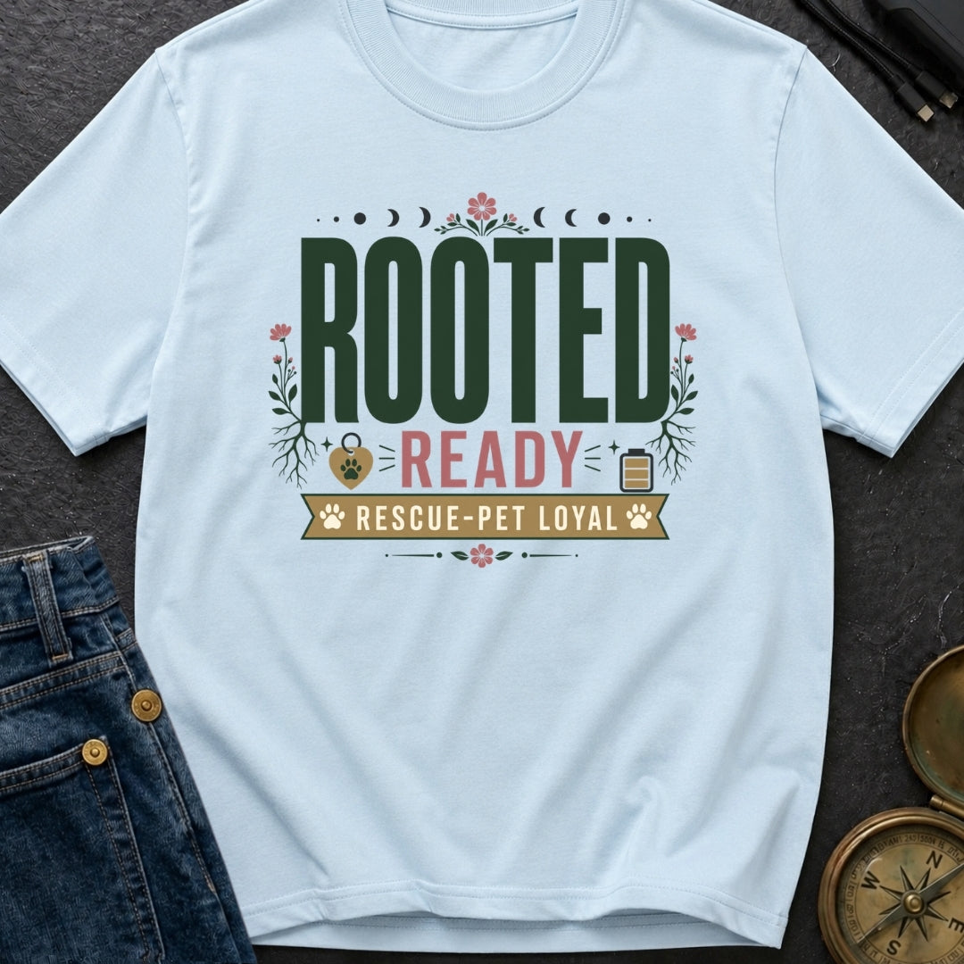 Rooted Ready Rescue Pet Loyal - T-Shirt