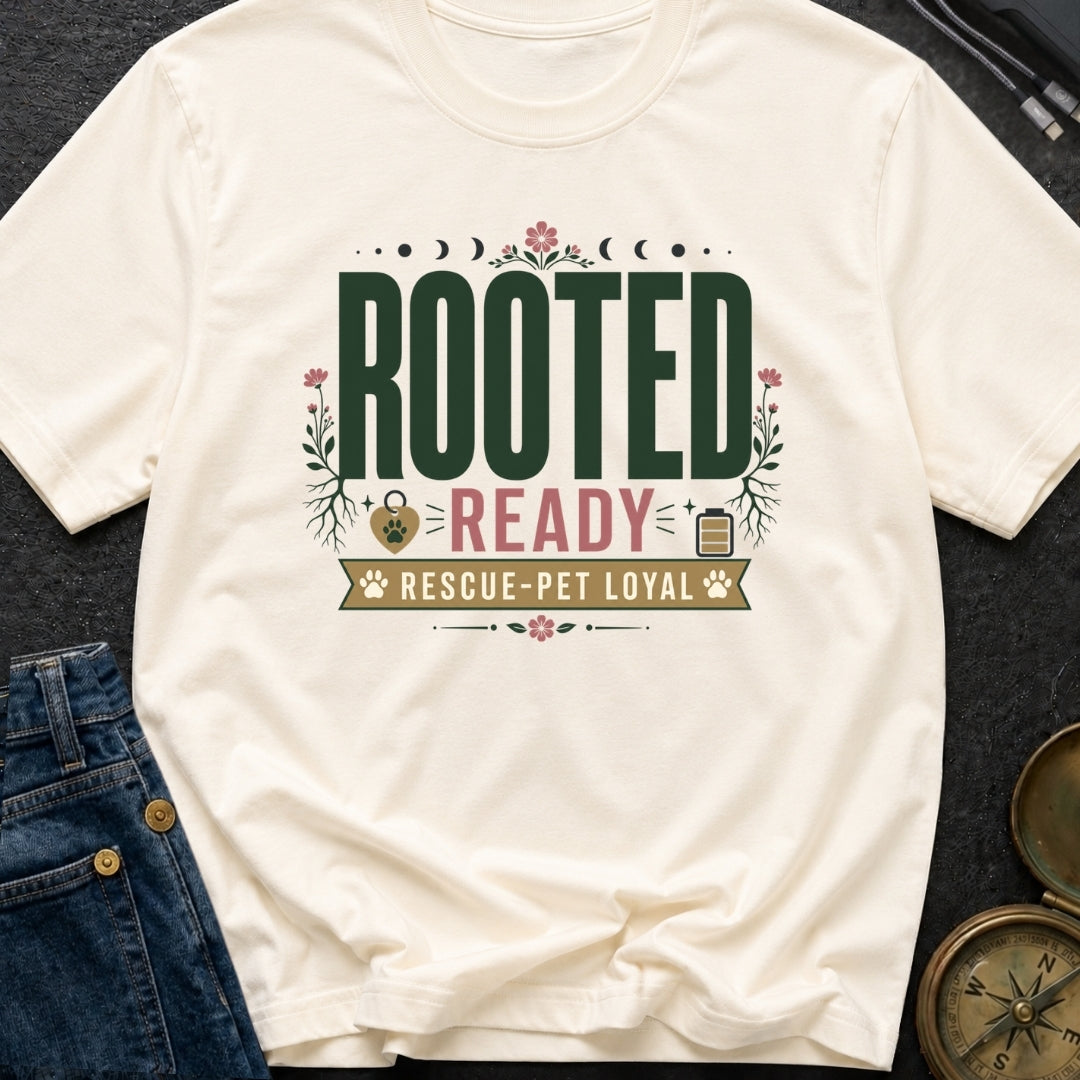Rooted Ready Rescue Pet Loyal - T-Shirt