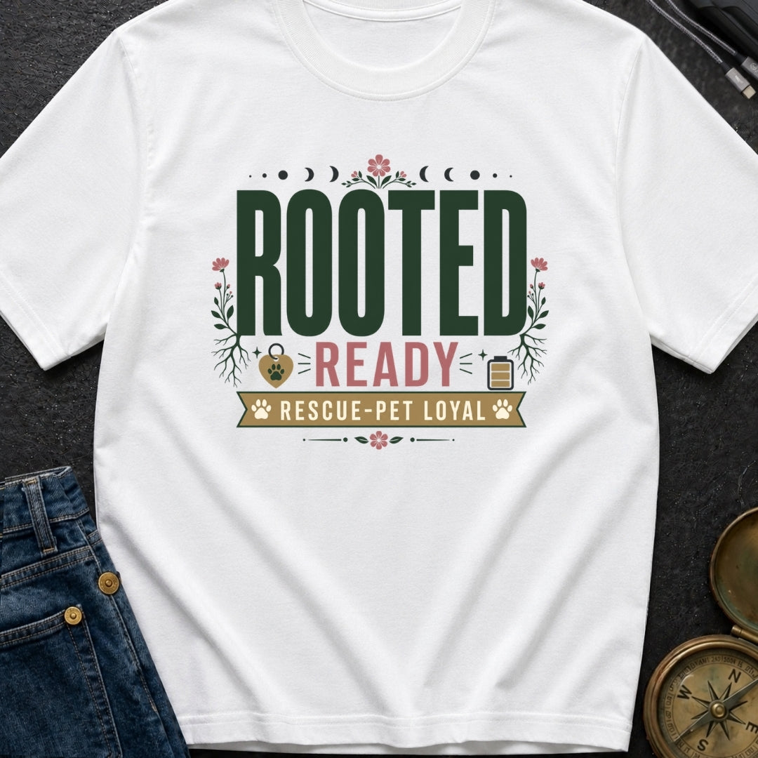 Rooted Ready Rescue Pet Loyal - T-Shirt