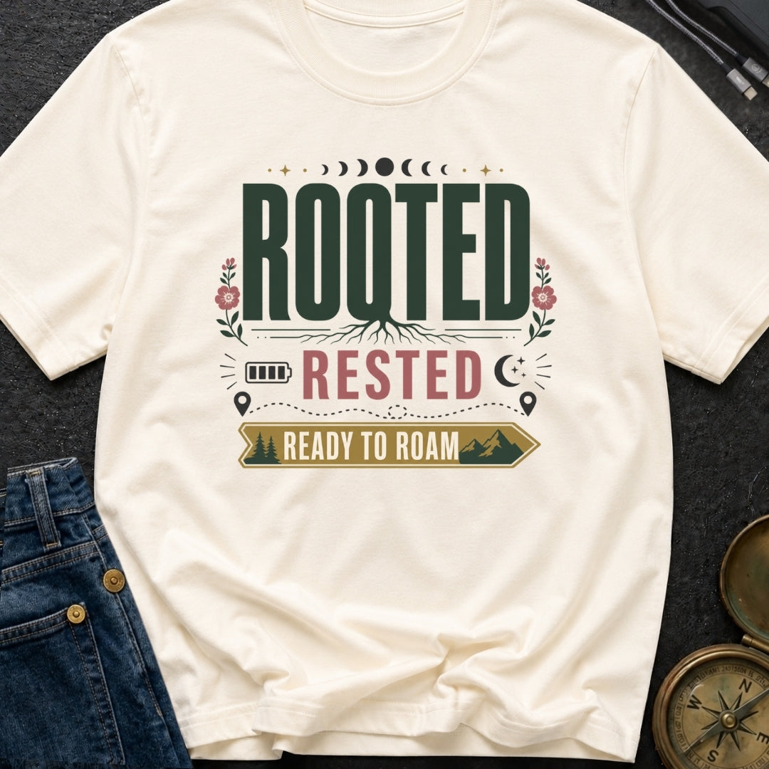 Rooted Ready To Roam - T-Shirt