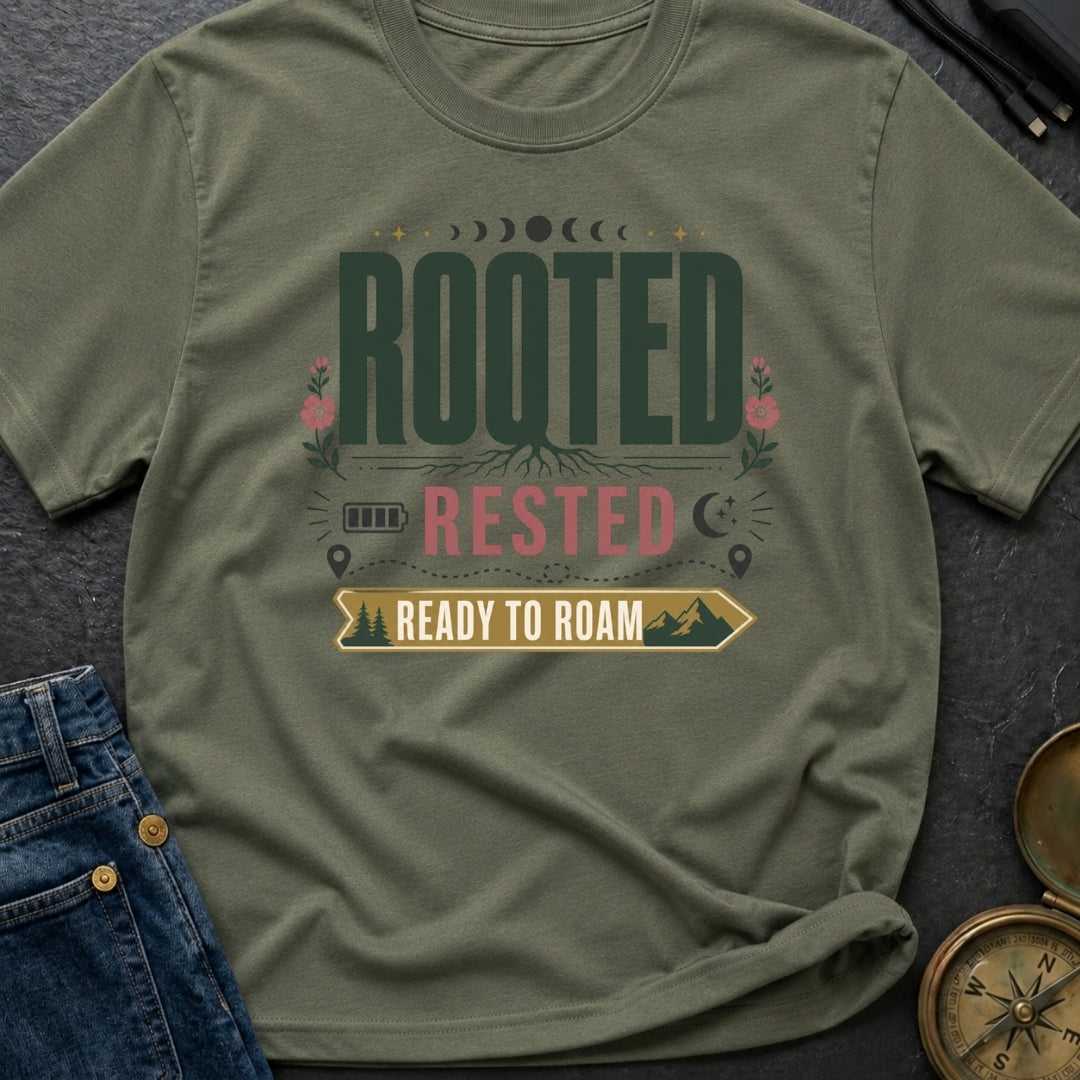 Rooted Ready To Roam - T-Shirt