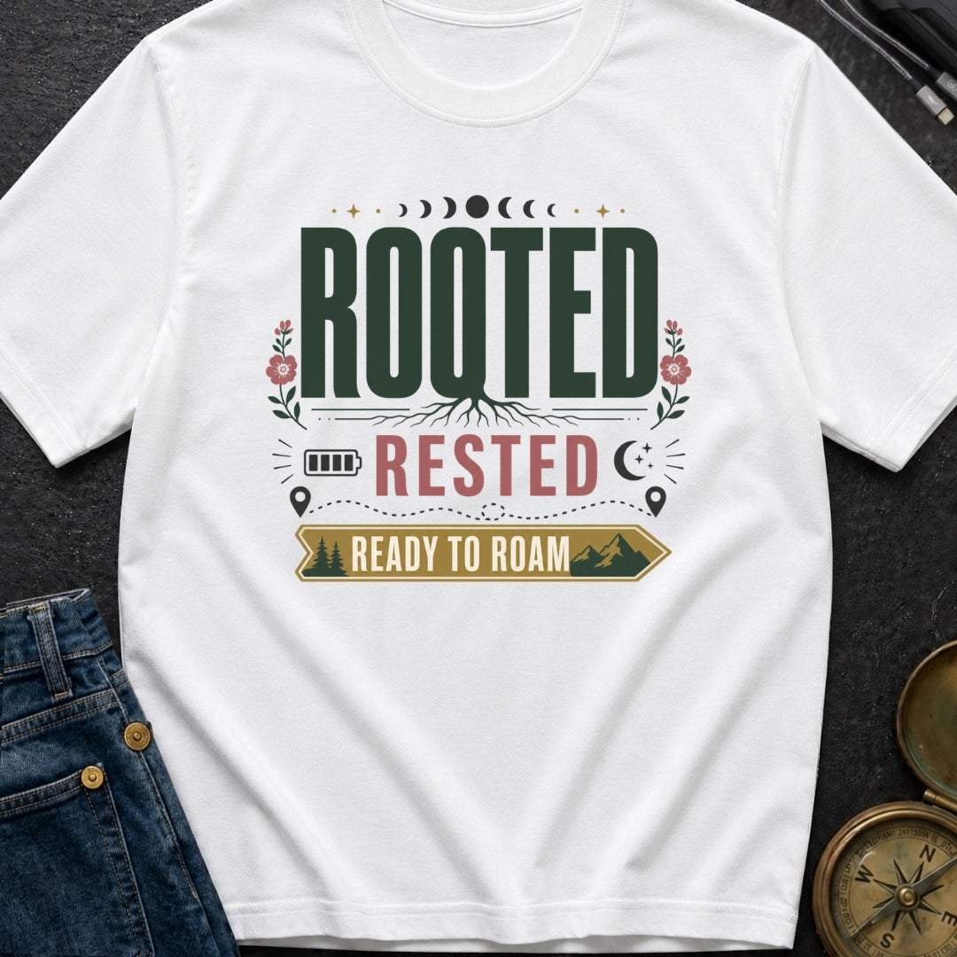 Rooted Ready To Roam - T-Shirt