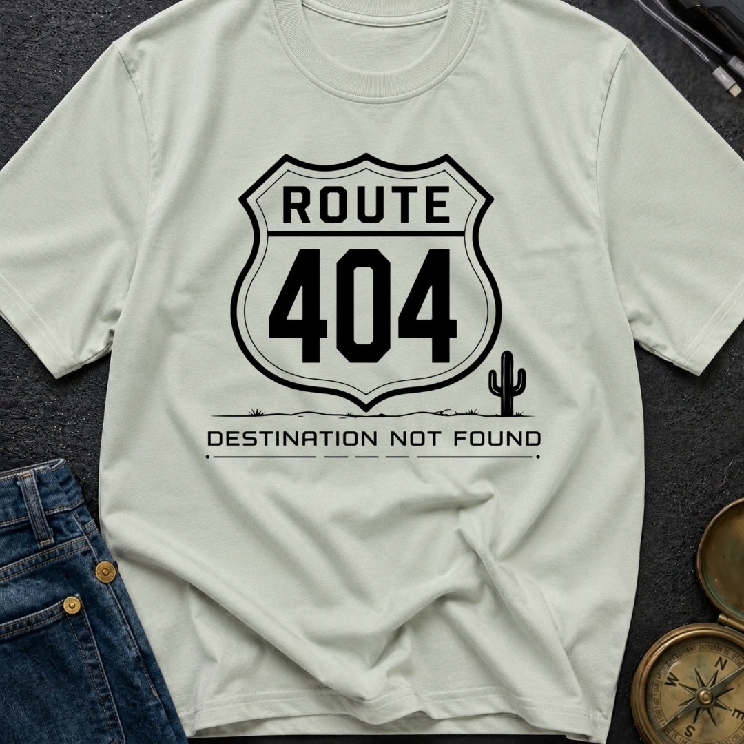 Route 404 Not Found - T-Shirt