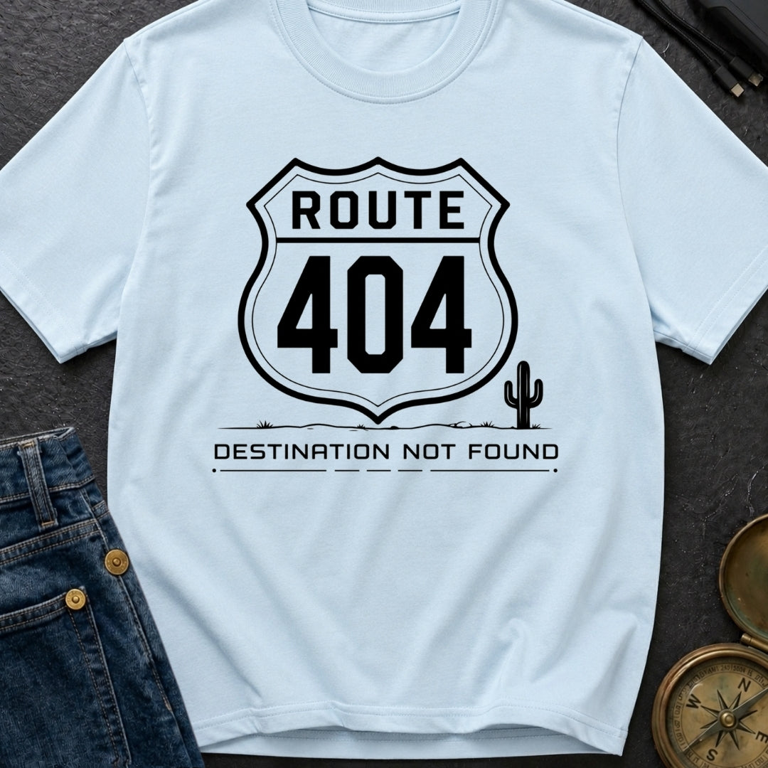 Route 404 Not Found - T-Shirt