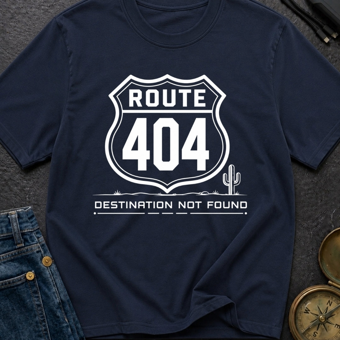 Route 404 Not Found - T-Shirt