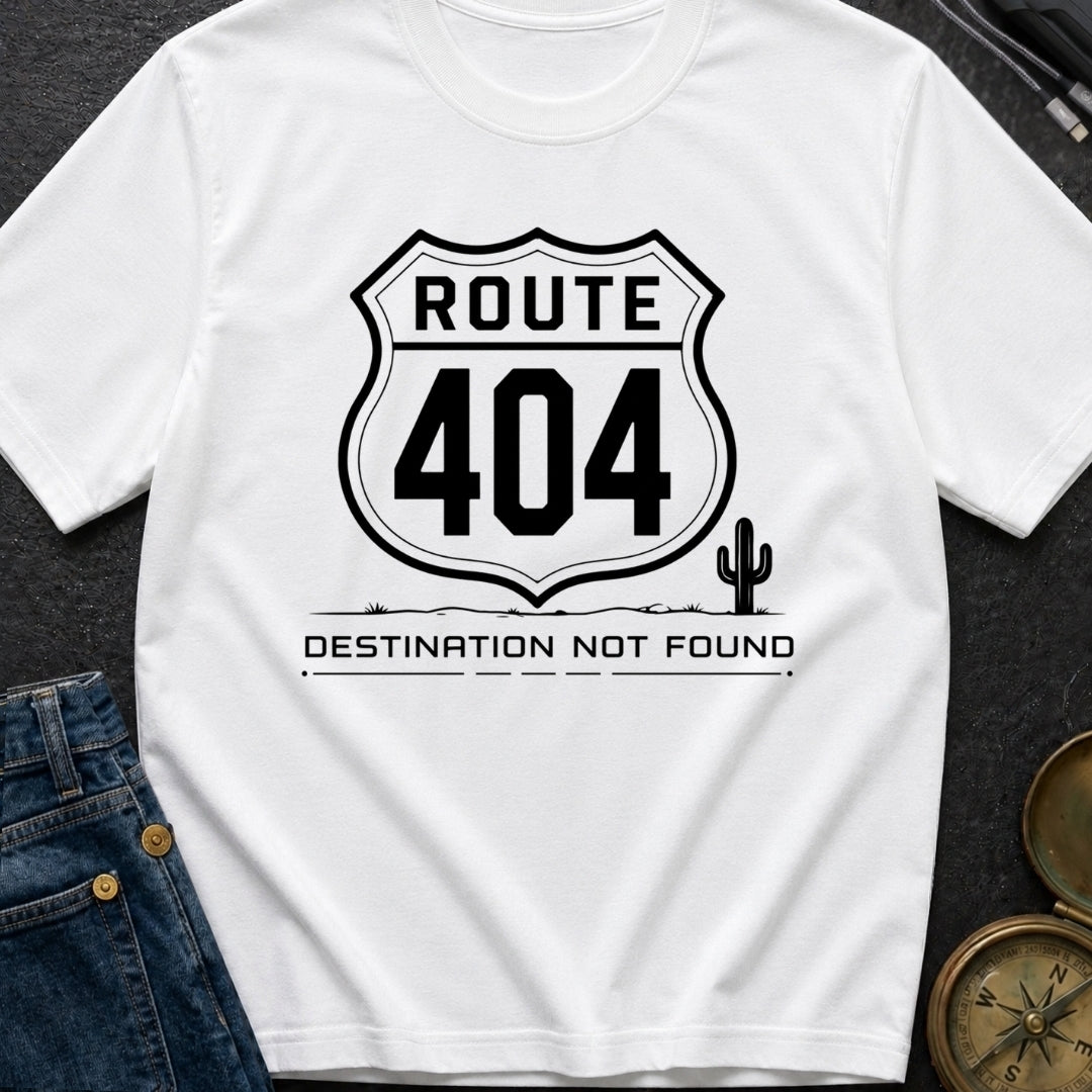 Route 404 Not Found - T-Shirt