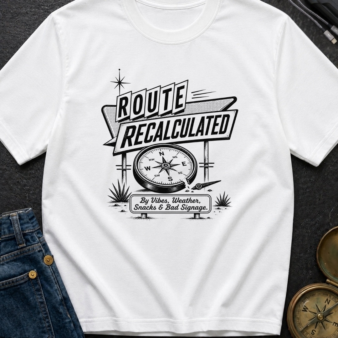 No GPS Just Vibes - T-Shirt