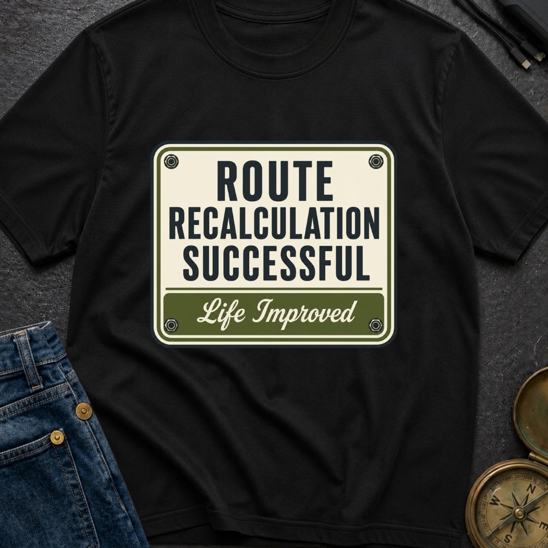 Route Calculation Successful - T-Shirt