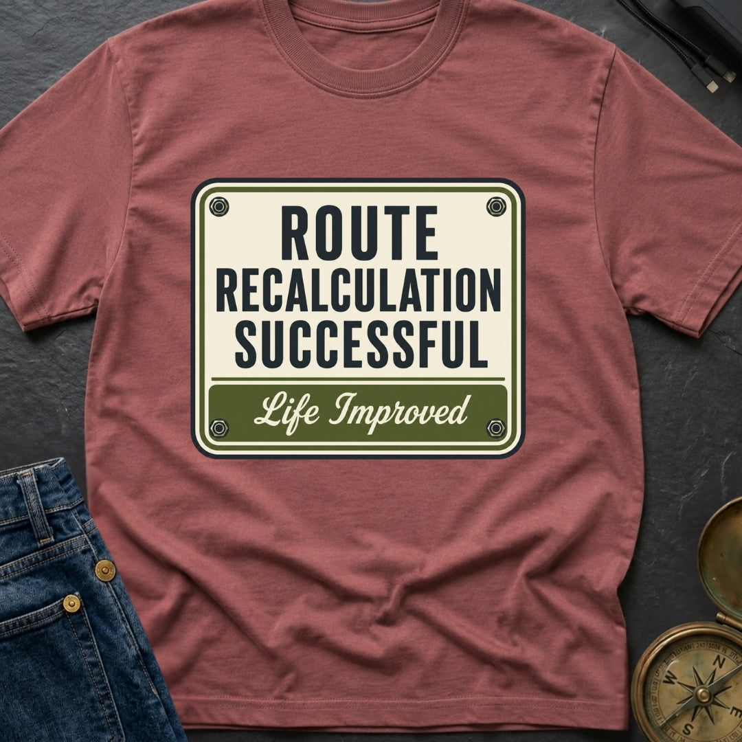 Route Calculation Successful - T-Shirt