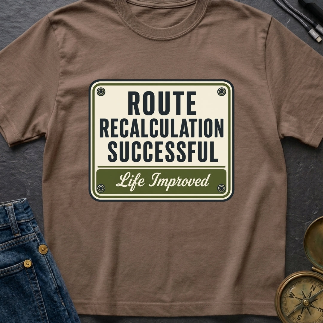 Route Calculation Successful - T-Shirt