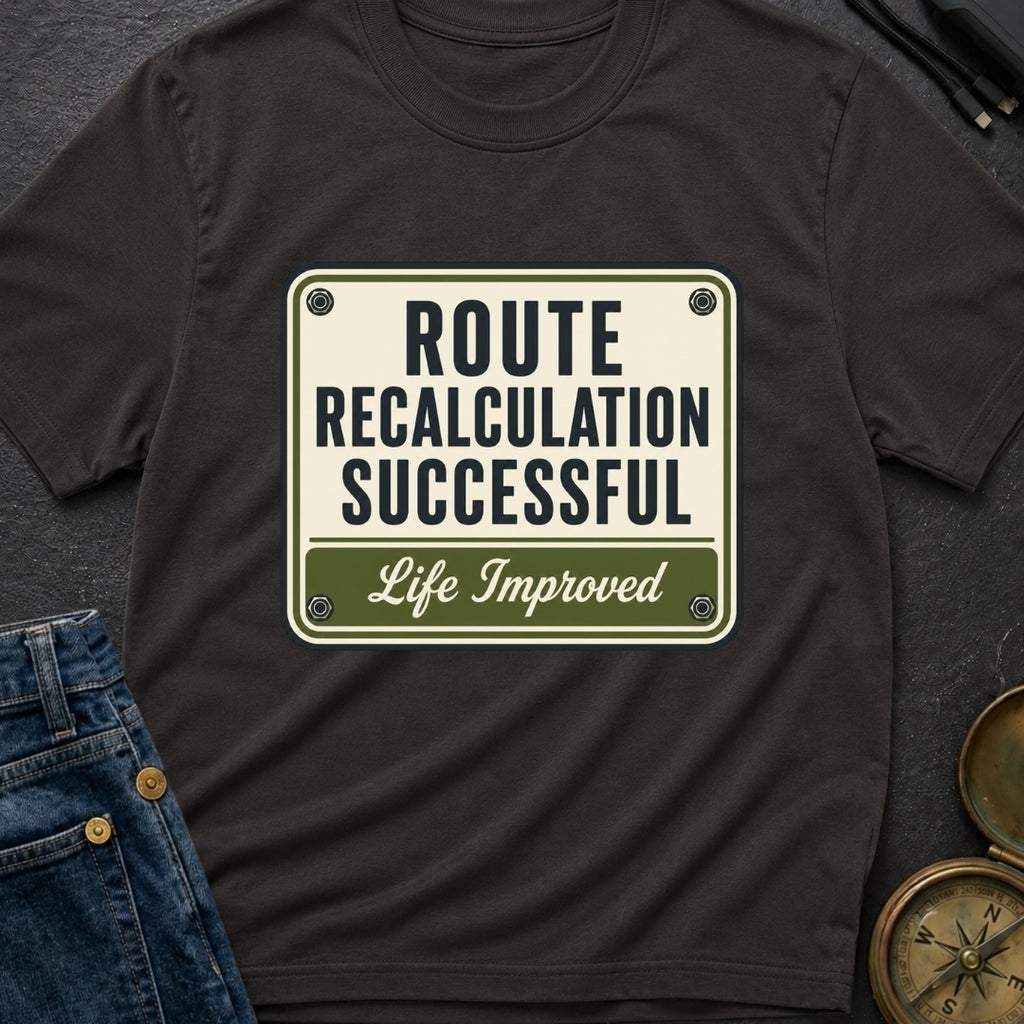 Route Calculation Successful - T-Shirt