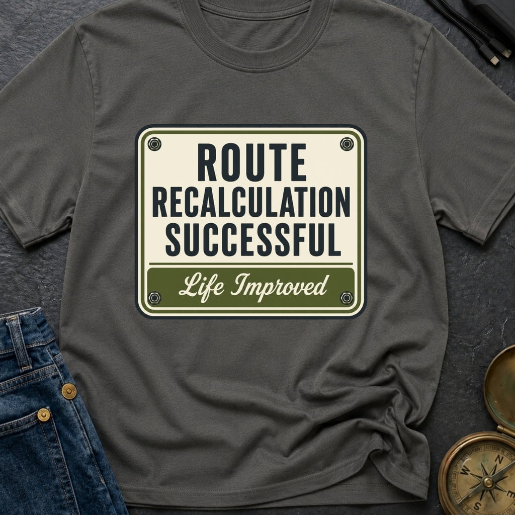 Route Calculation Successful - T-Shirt