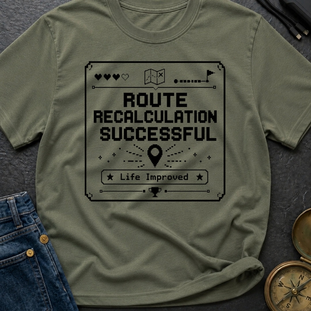 Route Calculation Successful - T-Shirt