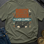 Leash Clipped Peace Kept - T-Shirt