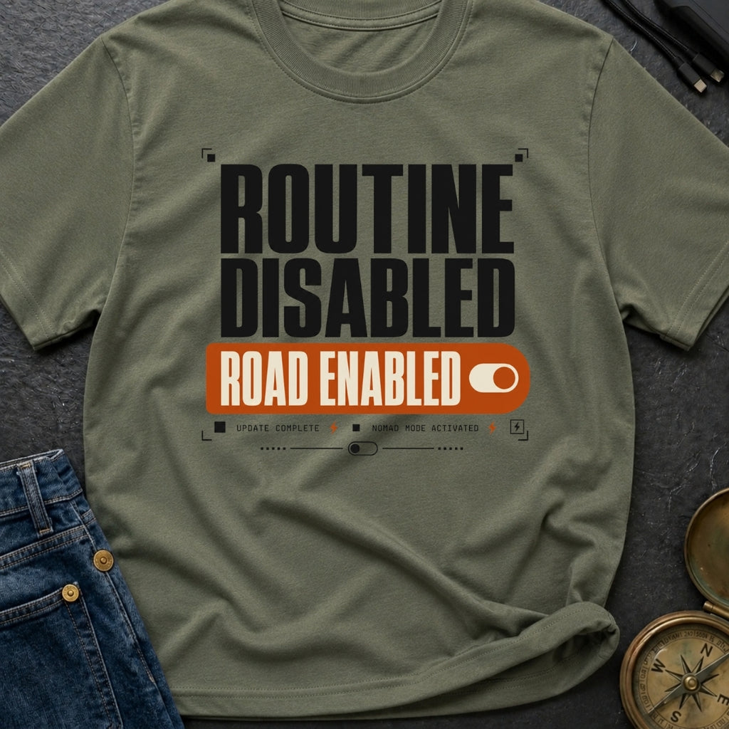 Road Mode Activated - T-Shirt