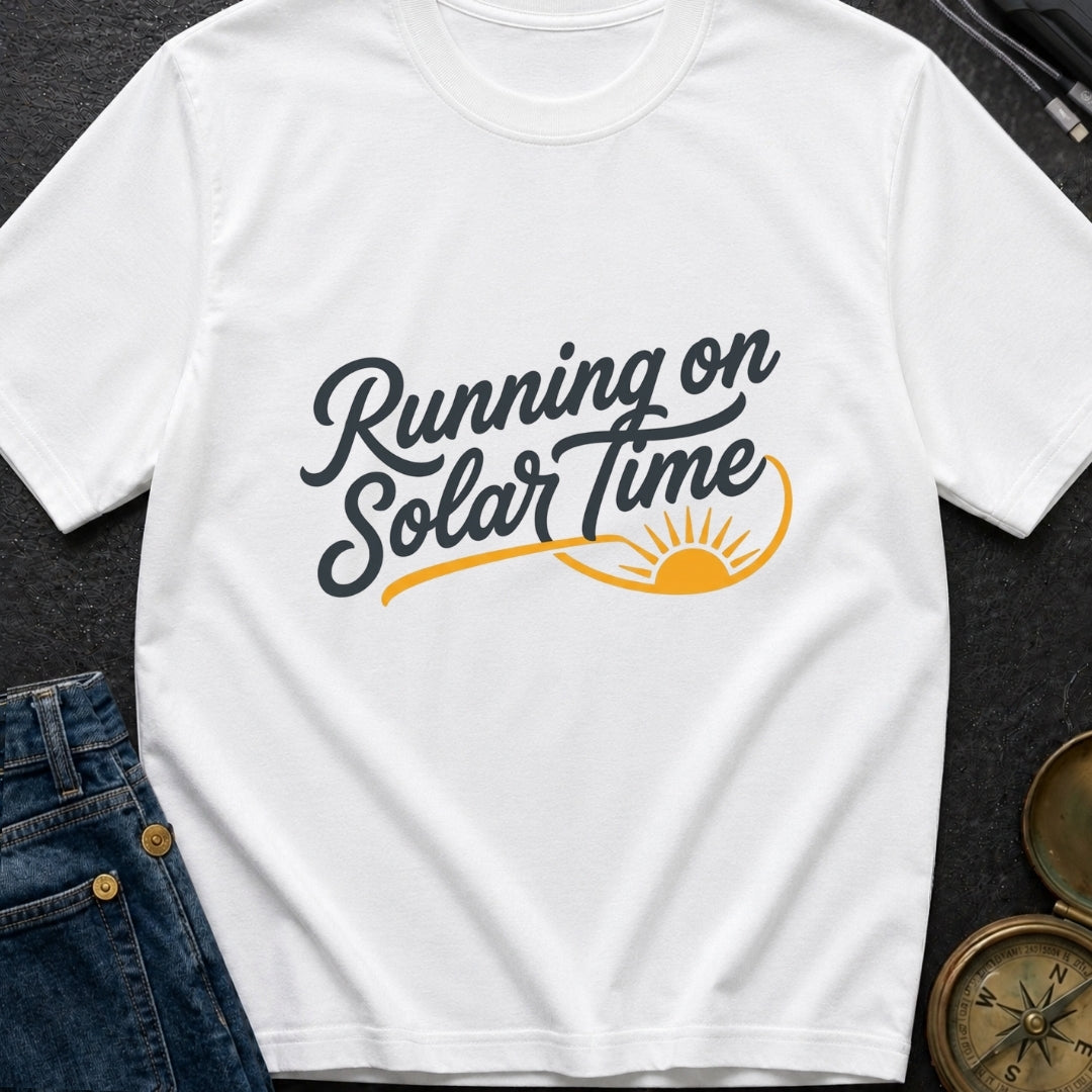 Running On Solar Time - T-Shirt