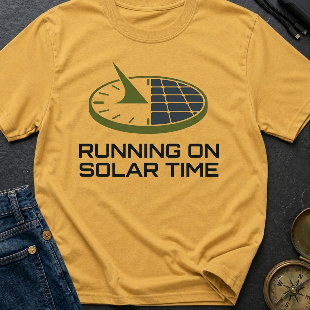 Running On Solar Time - T-Shirt