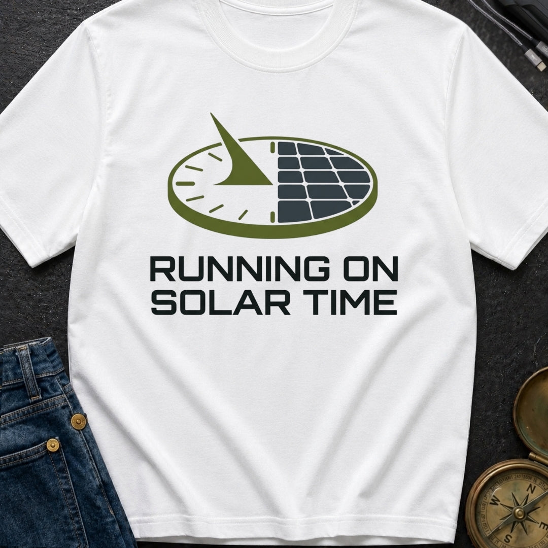 Running On Solar Time - T-Shirt