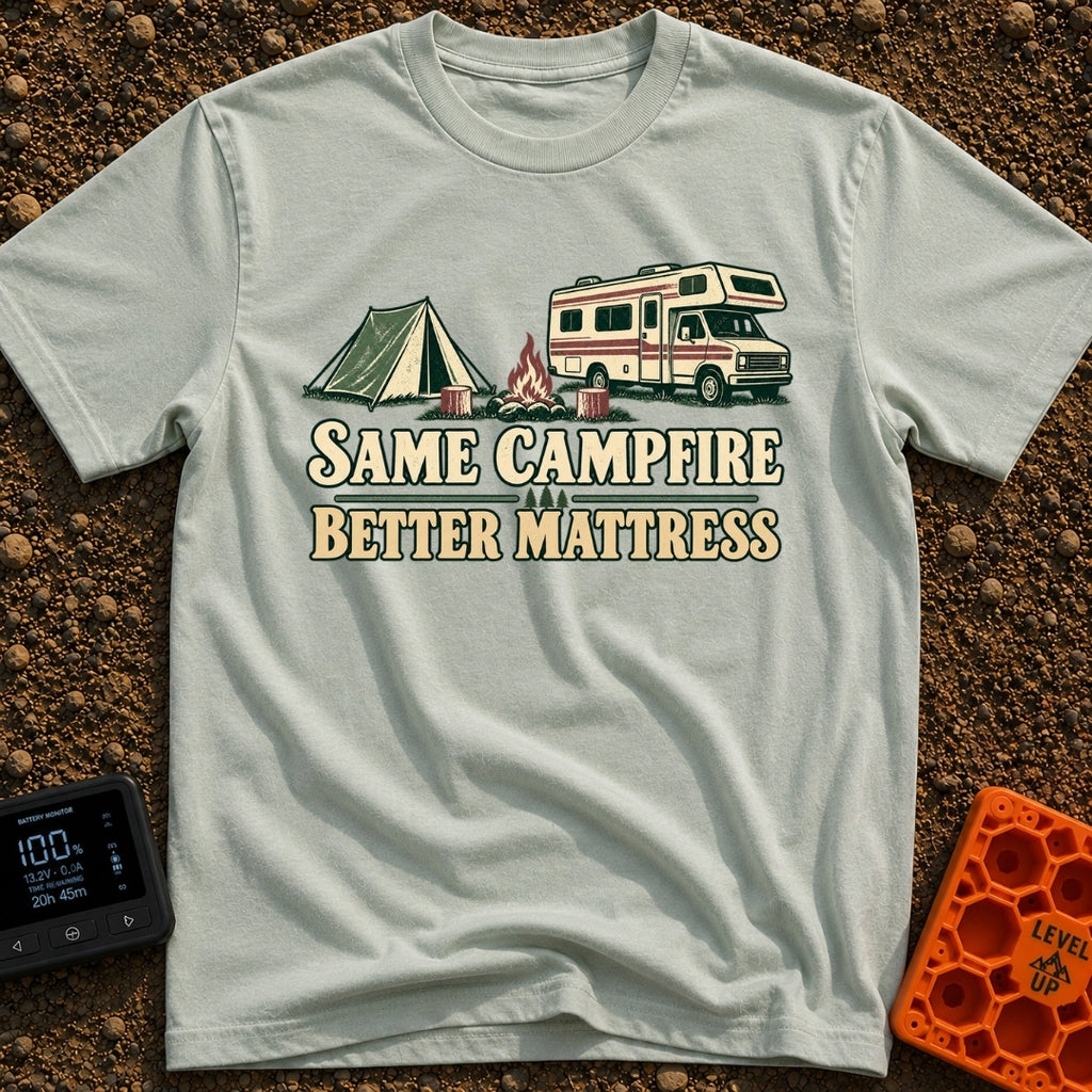 Same Campfire Different View - T-Shirt