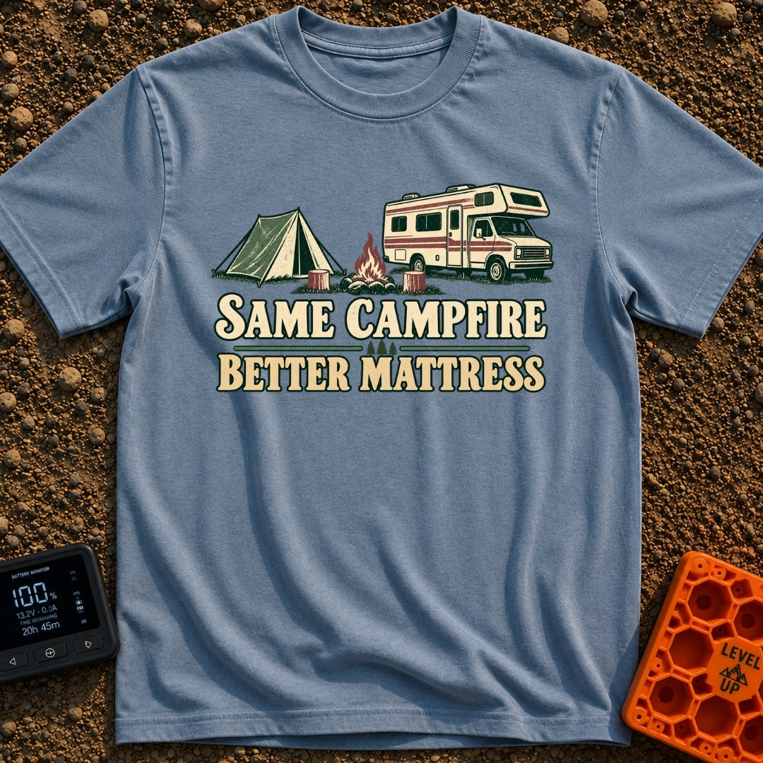 Same Campfire Different View - T-Shirt