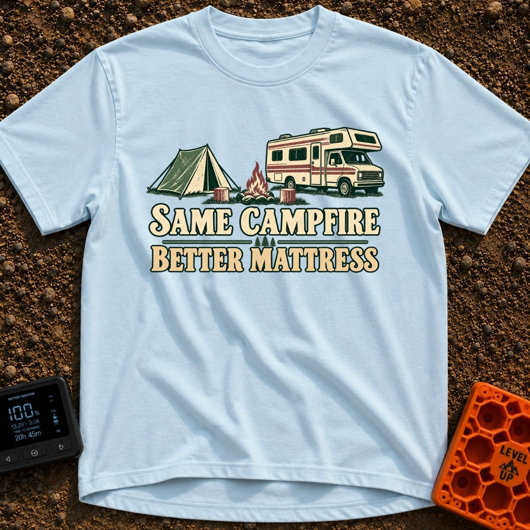 Same Campfire Different View - T-Shirt