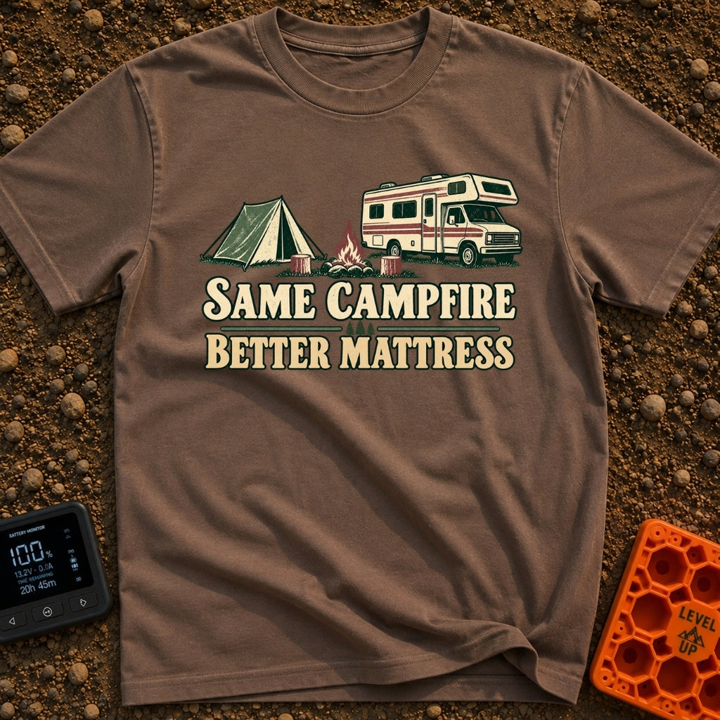 Same Campfire Different View - T-Shirt