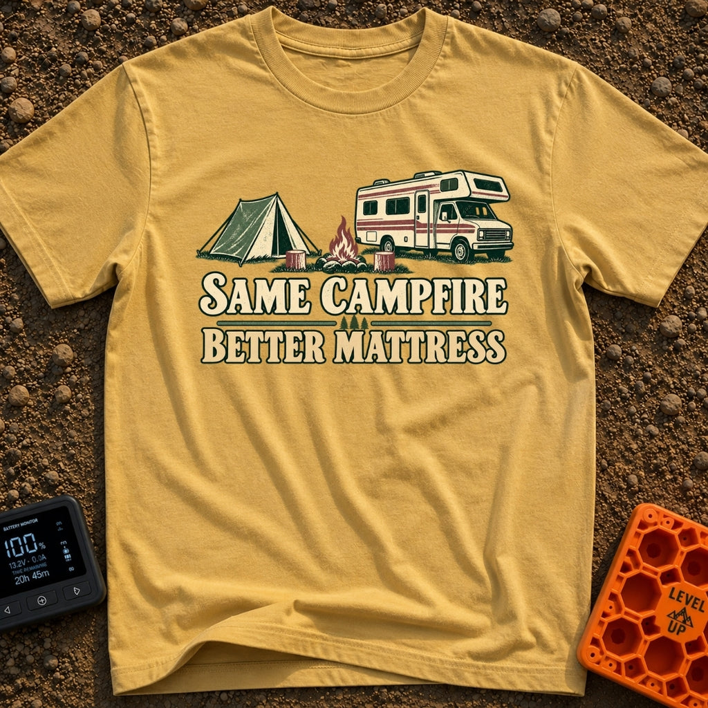Same Campfire Different View - T-Shirt