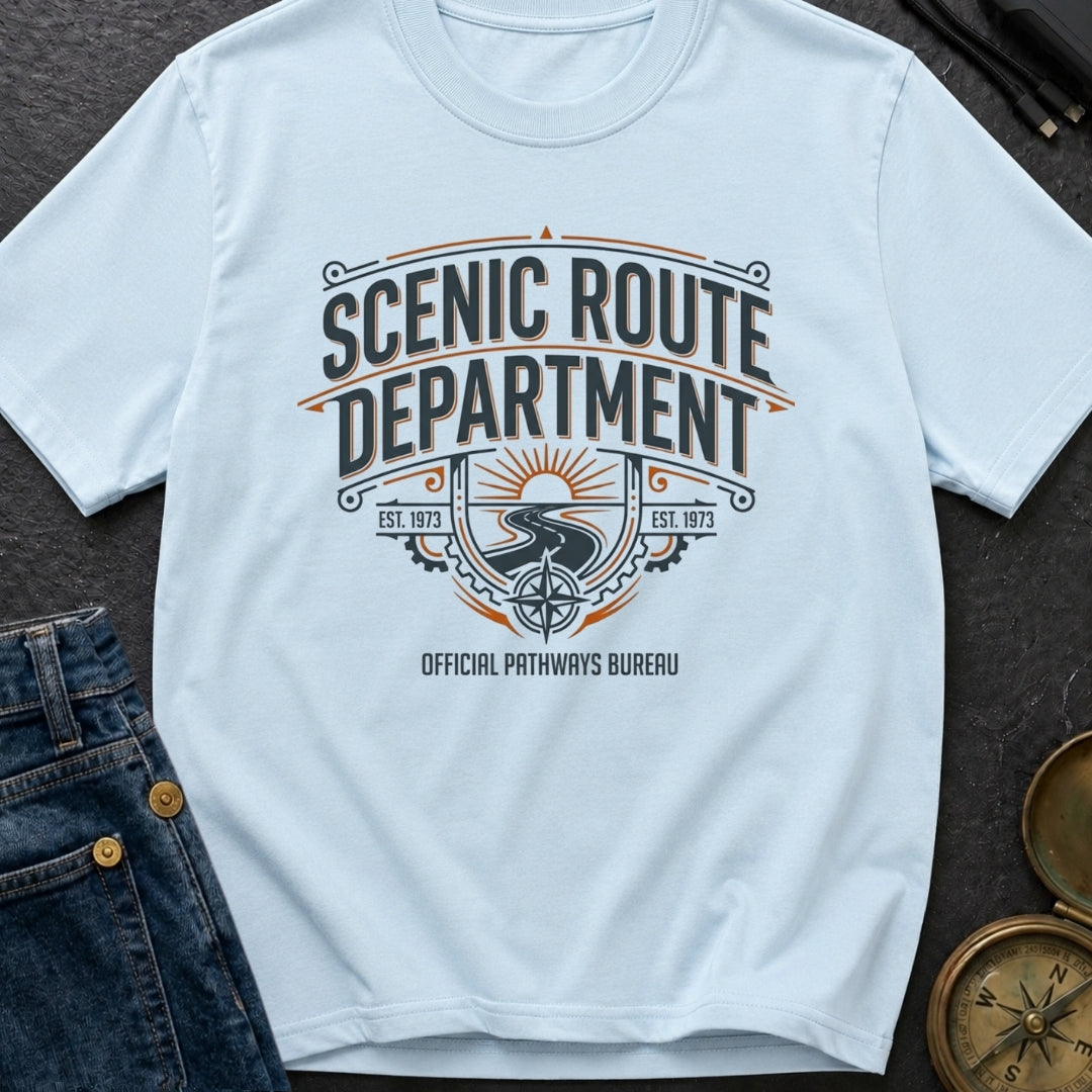 Scenic Route Department - T-Shirt