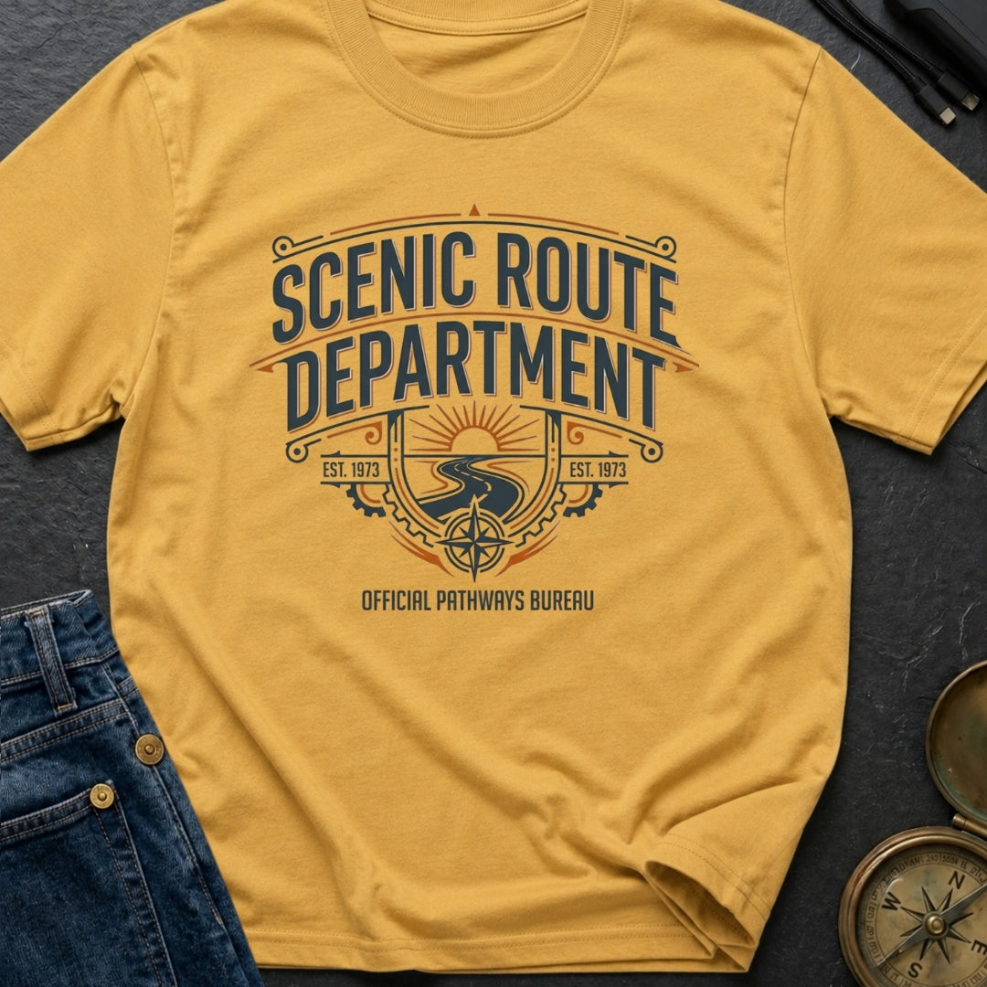 Scenic Route Department - T-Shirt