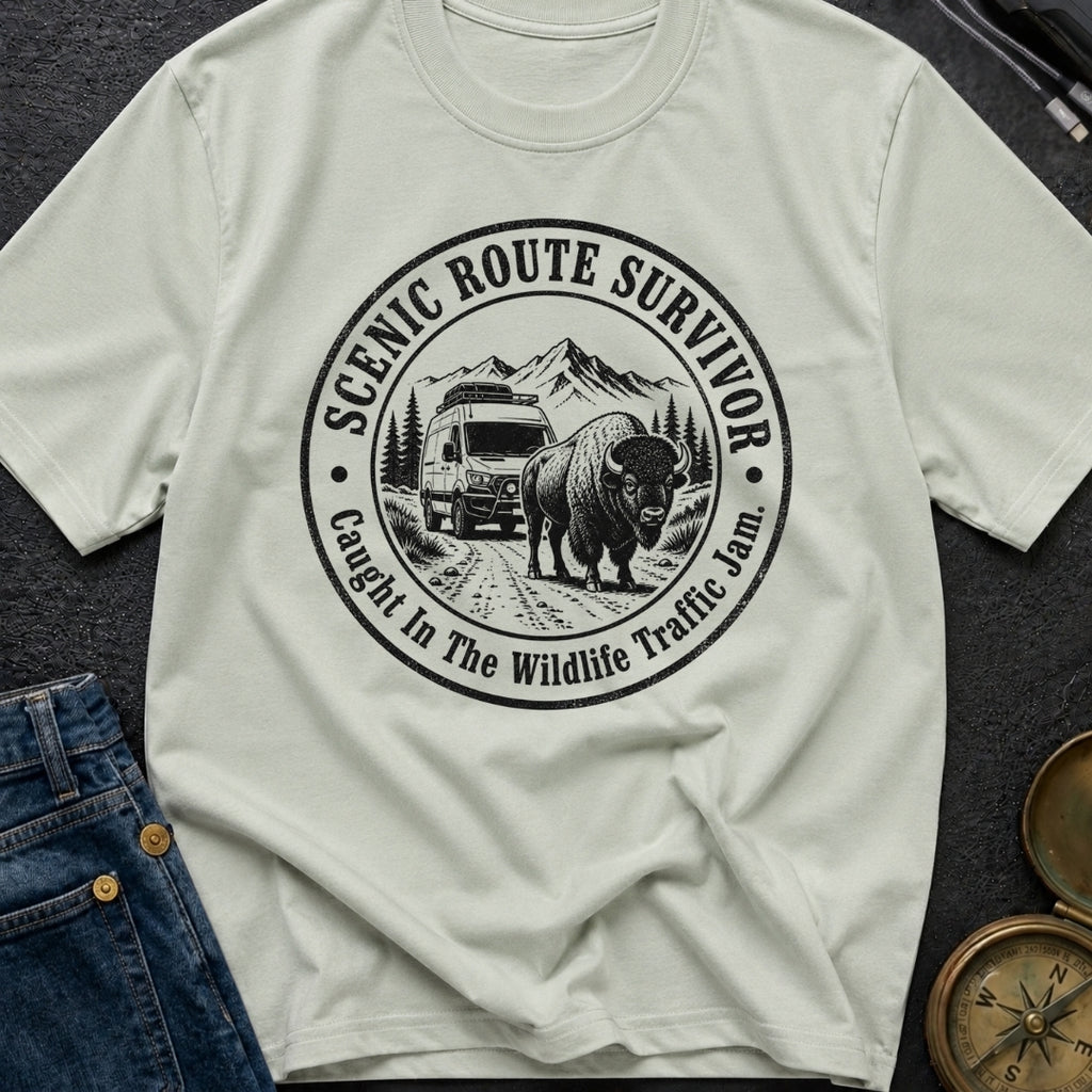 Survived The Scenic Route - T-Shirt