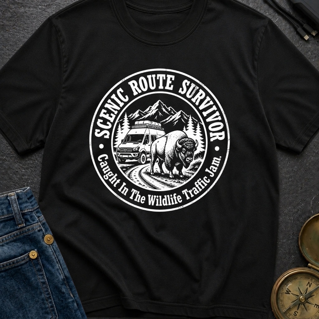 Survived The Scenic Route - T-Shirt