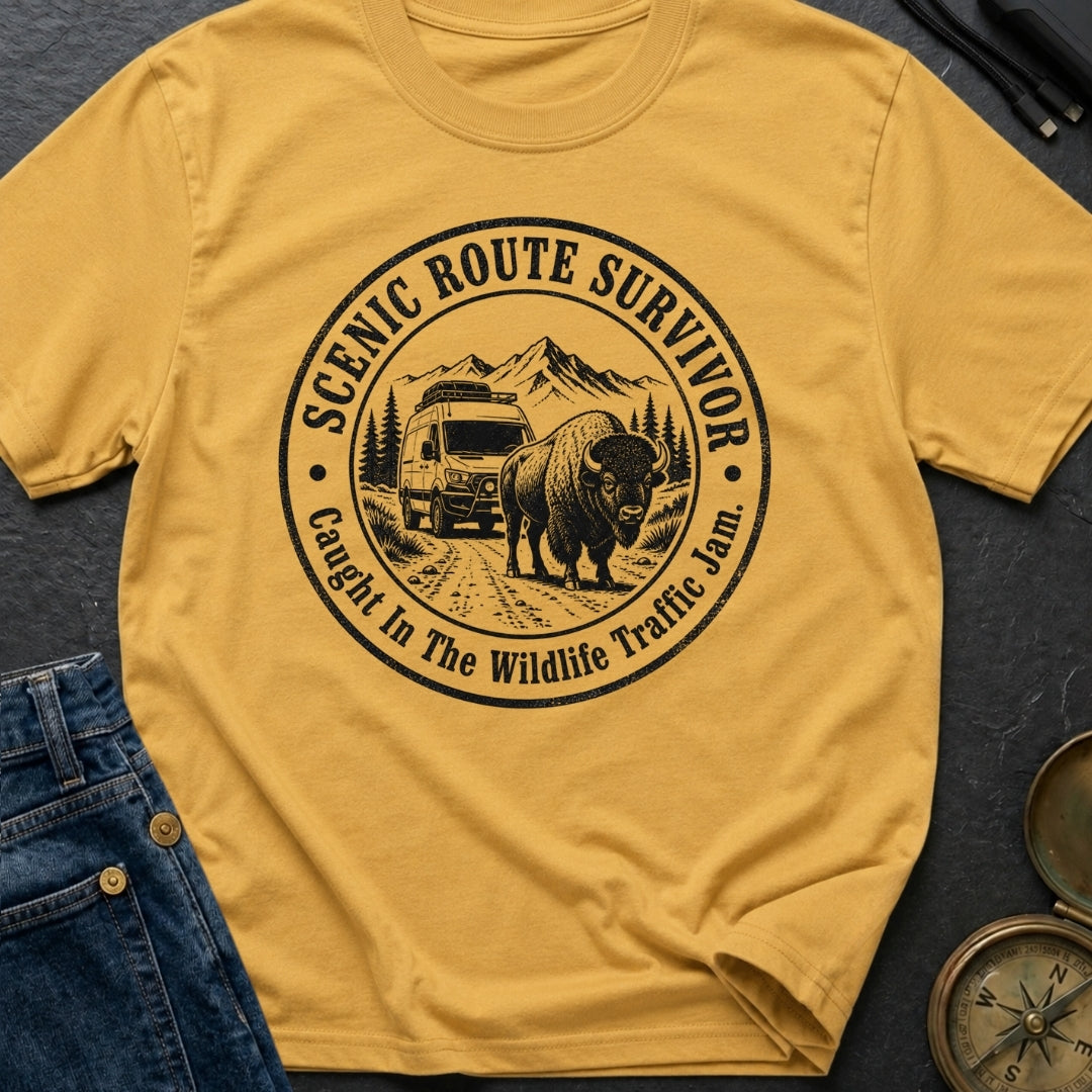 Survived The Scenic Route - T-Shirt