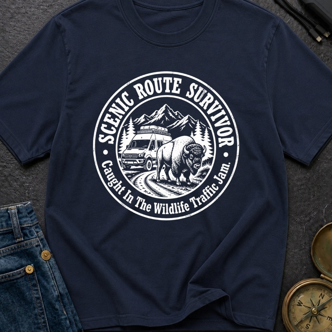 Survived The Scenic Route - T-Shirt