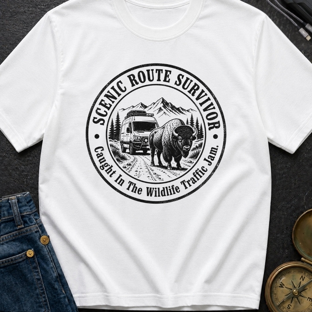 Survived The Scenic Route - T-Shirt