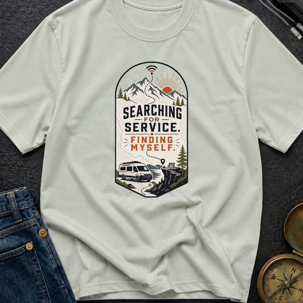 No Service Found Myself - T-Shirt