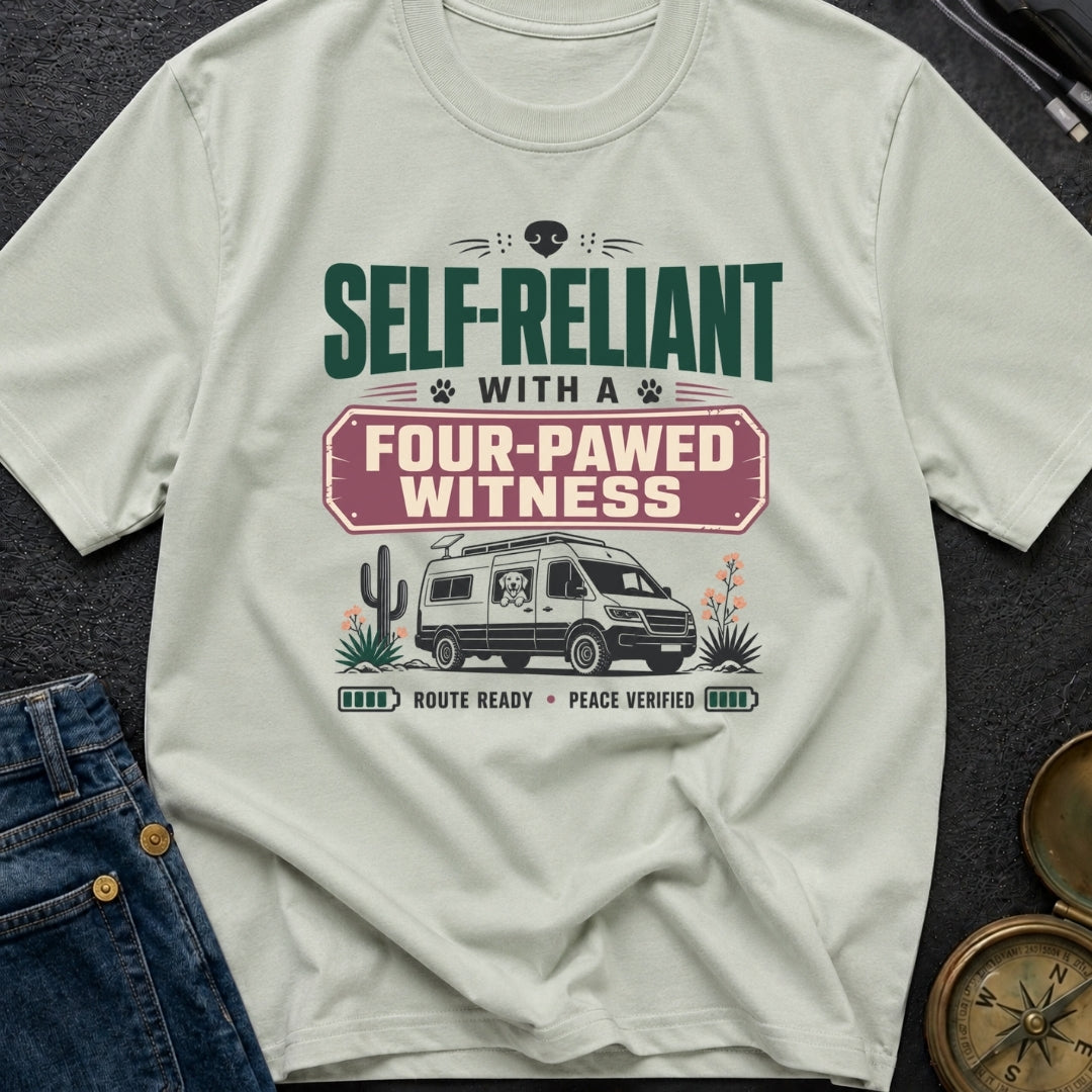 Four Pawed Witness - T-Shirt