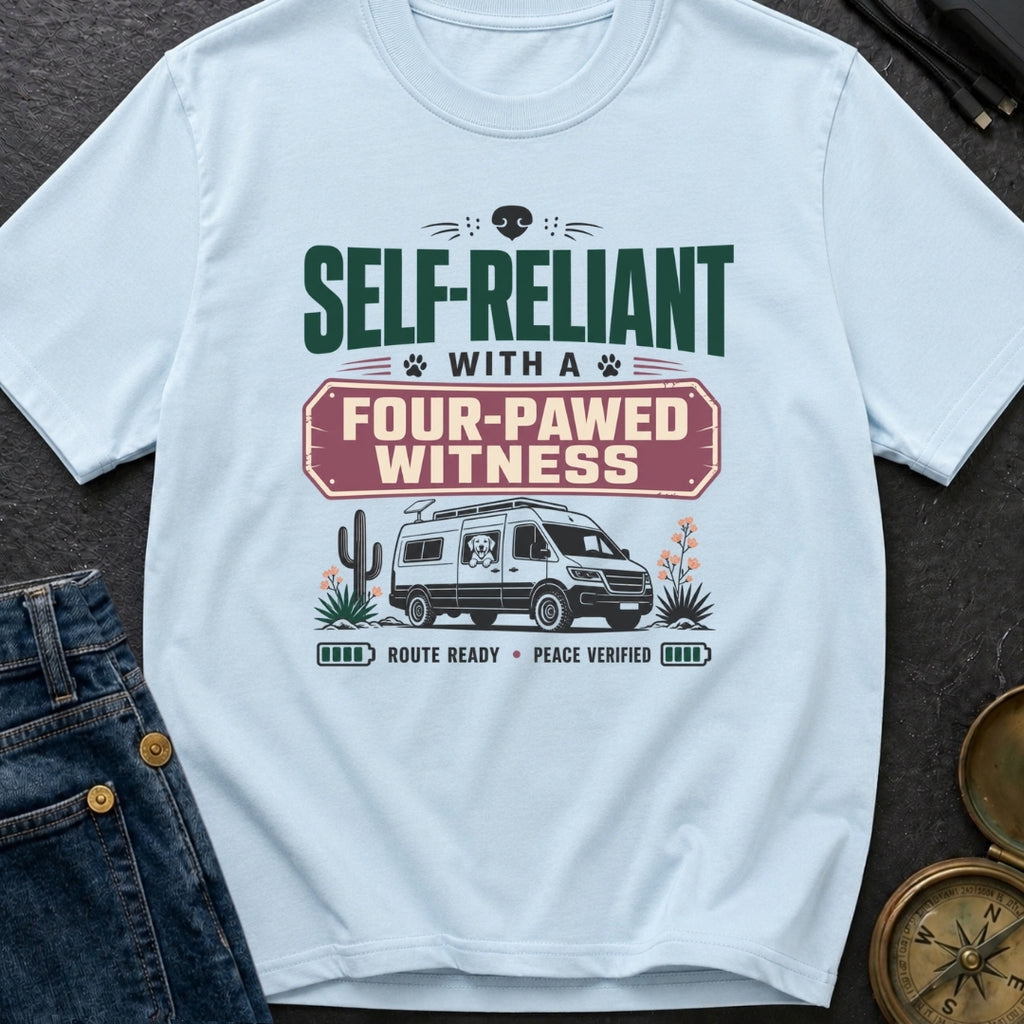 Four Pawed Witness - T-Shirt