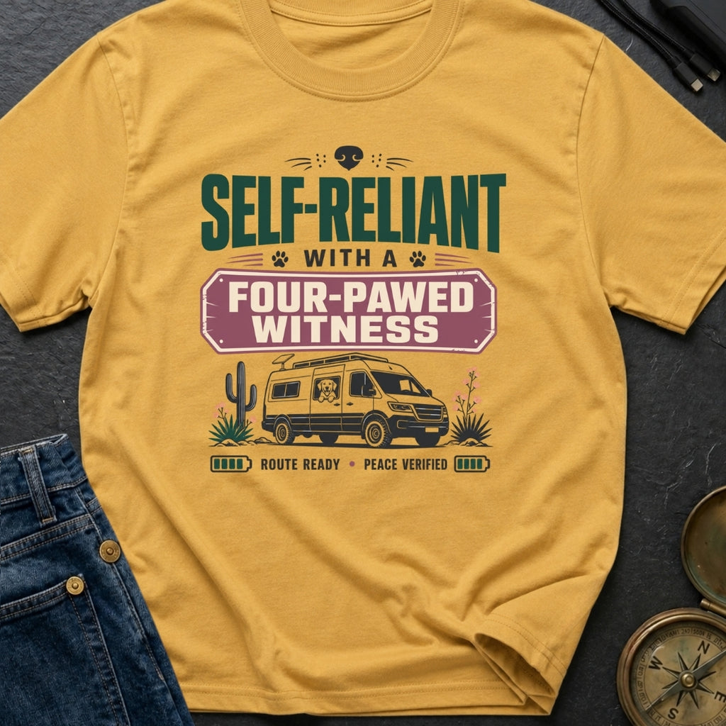 Four Pawed Witness - T-Shirt